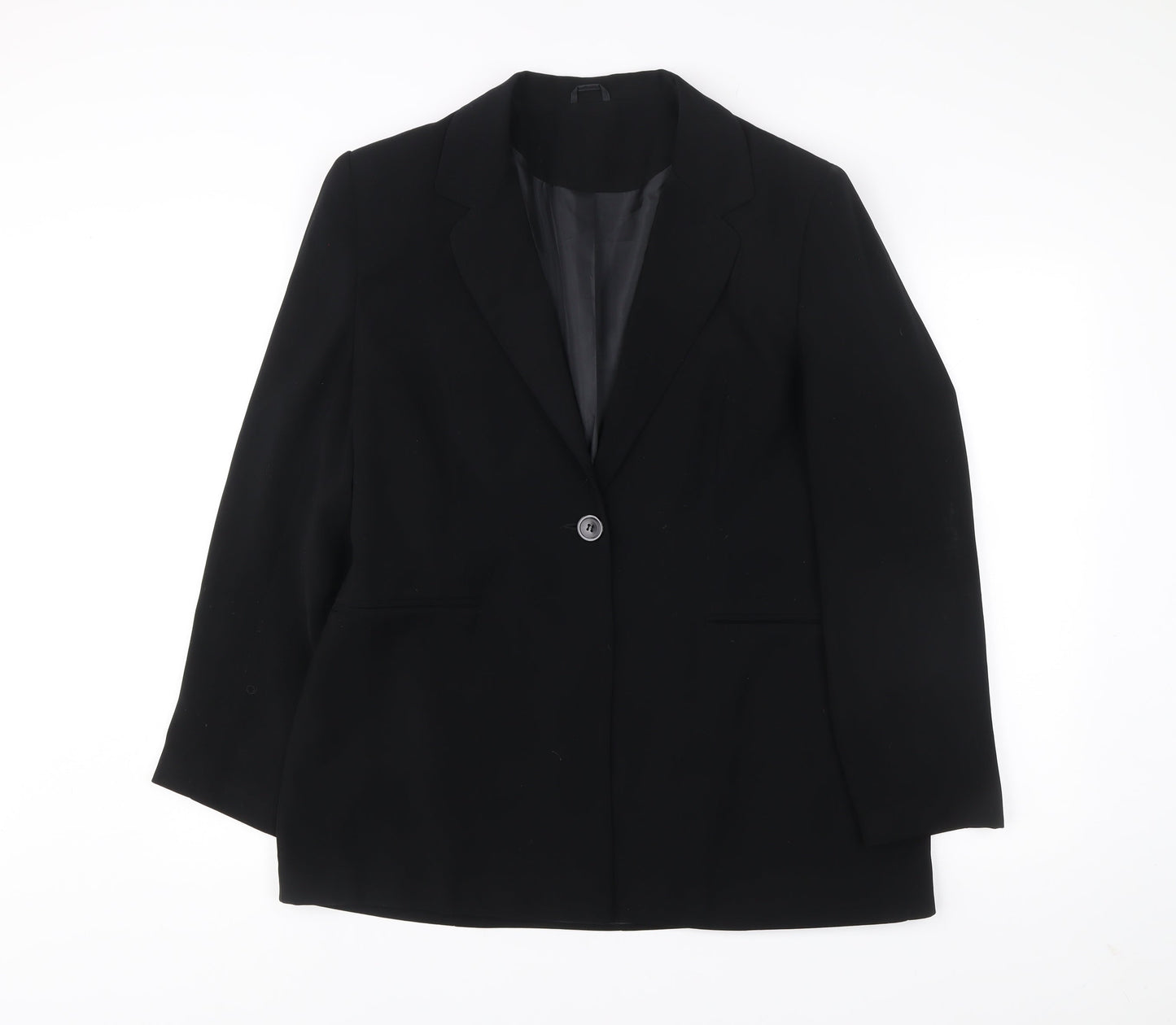 Womens UK Size 16 Miss Smith Regular Black Suit Jacket