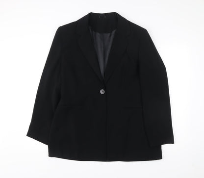 Womens UK Size 16 Miss Smith Regular Black Suit Jacket