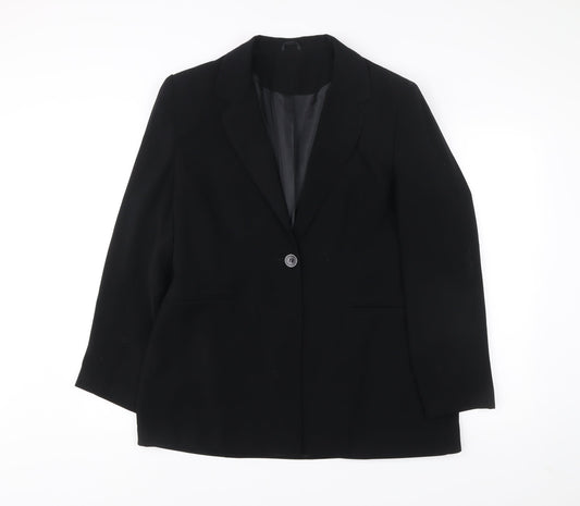 Womens UK Size 16 Miss Smith Regular Black Suit Jacket