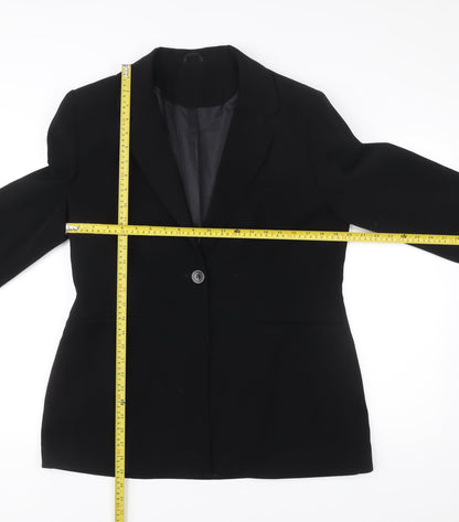 Womens UK Size 16 Miss Smith Regular Black Suit Jacket