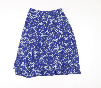 Womens UK Size 10 Roman A-Line Jersey Skirt