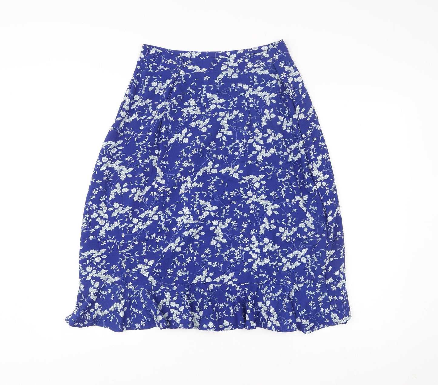 Womens UK Size 10 Roman A-Line Jersey Skirt