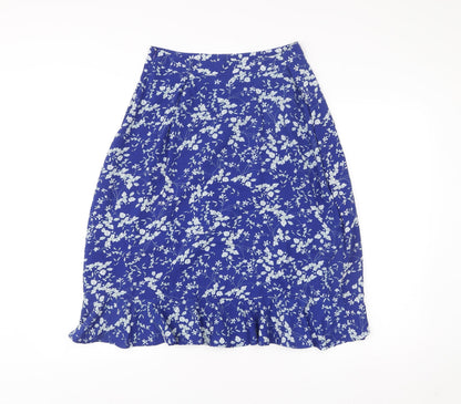 Womens UK Size 10 Roman A-Line Jersey Skirt