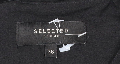 Selected Femme Women’s Black Size 8 Sheath Dress Workwear