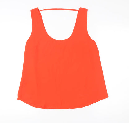 Womens UK Size 16 Oasis Orange Camisole Tank