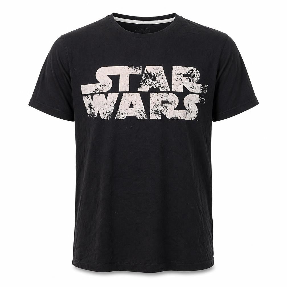 Mens UK Size M Star Wars Black  T-Shirt
