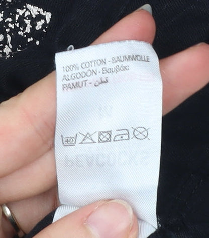 Star Wars Men’s Black Medium Graphic Logo Movie T-Shirt