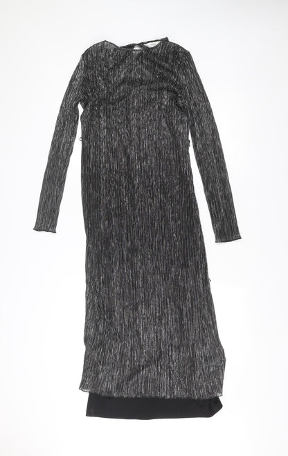 Marks and Spencer Womens Black Size 12 Bodycon Party Dress