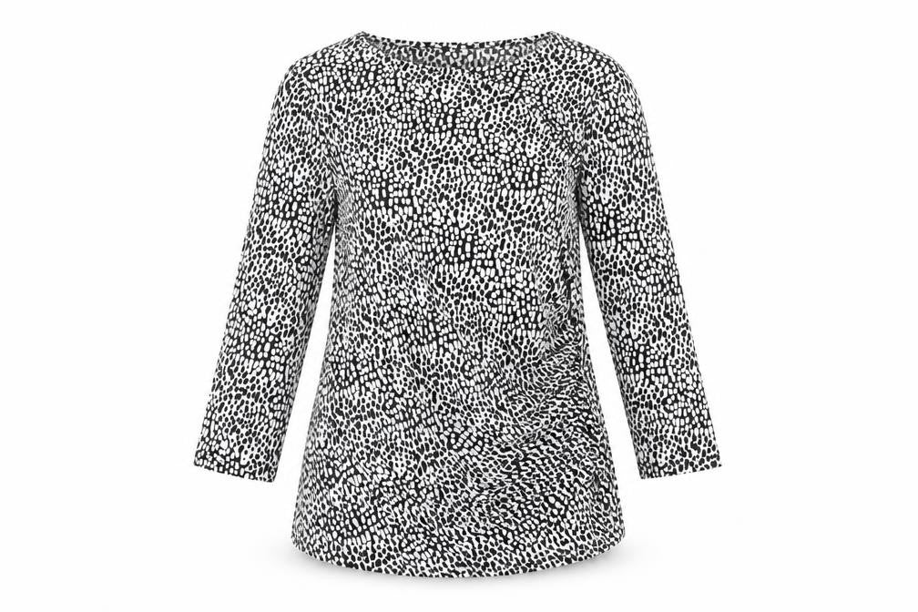 Womens UK Size M Tahari Multicoloured Tunic Blouse