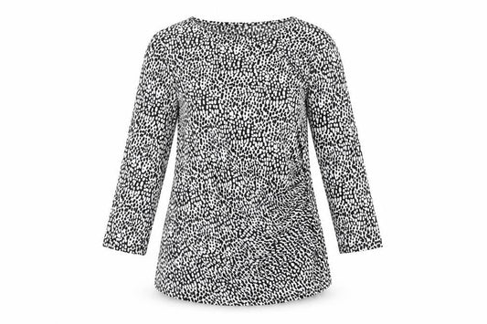 Womens UK Size M Tahari Multicoloured Tunic Blouse
