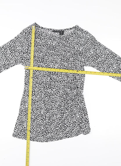 Womens UK Size M Tahari Multicoloured Tunic Blouse