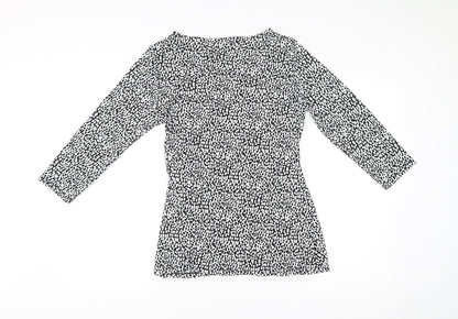 Womens UK Size M Tahari Multicoloured Tunic Blouse