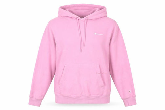 Champion Womens Pink Pullover Hoodie Medium Regular Fit Casual
