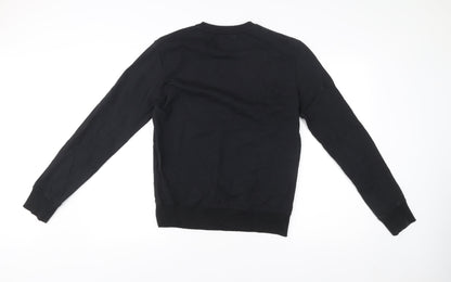 Mens UK Size M Cedar Wood State Black Pullover Sweatshirt