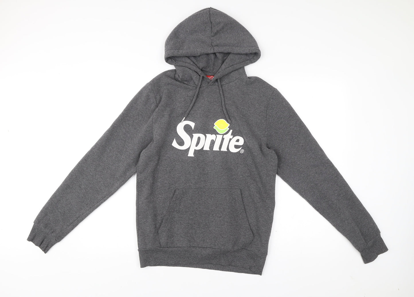 Mens UK Size S Coca-Cola Grey Pullover Hoodie
