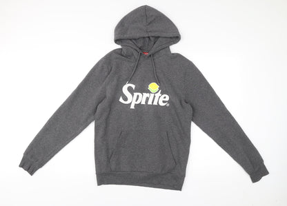 Mens UK Size S Coca-Cola Grey Pullover Hoodie