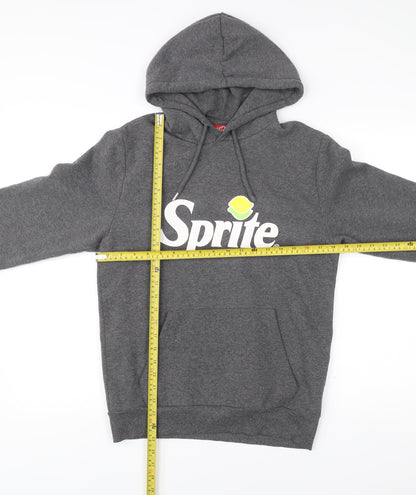 Mens UK Size S Coca-Cola Grey Pullover Hoodie
