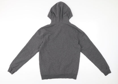 Mens UK Size S Coca-Cola Grey Pullover Hoodie