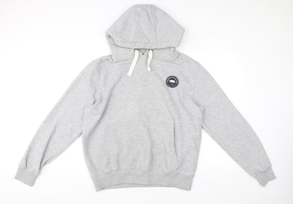 Mens UK Size XL SoulCal & Co Grey Pullover Hoodie