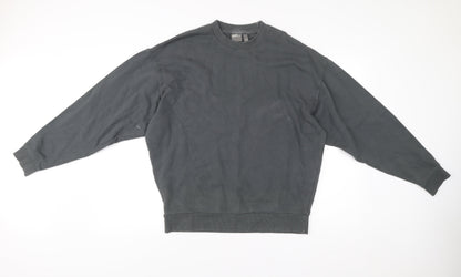 Mens UK Size S ASOS Grey Pullover Sweatshirt