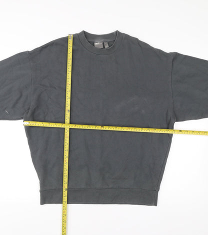 Mens UK Size S ASOS Grey Pullover Sweatshirt