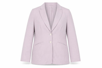 Autonomy Women’s Pink Pinstripe Blazer Size 12 Workwear Jacket