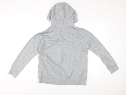 Under Armour Men’s Grey Full Zip Hoodie Size S Relaxed Fit Logo