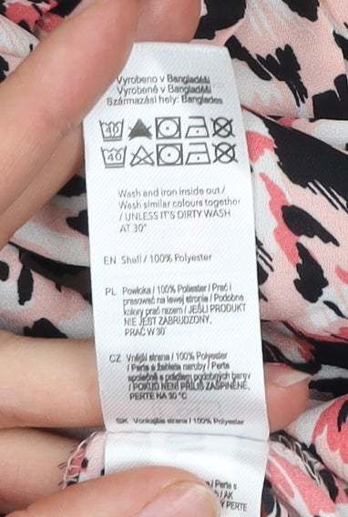 F&F Women’s Multicoloured Animal Print Shift Dress Size 18