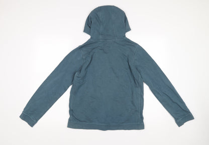 Nike Teens Blue Pullover Hoodie XL Cotton Blend Sportswear