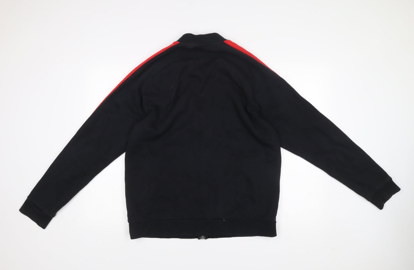 Nike Men’s Black Track Jacket L Football Training Full Zip