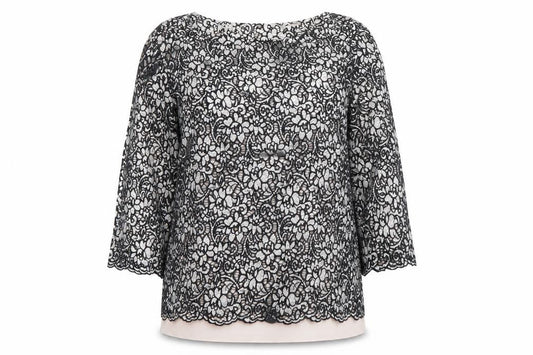 Womens UK Size 14 Marks and Spencer Black Tunic Blouse