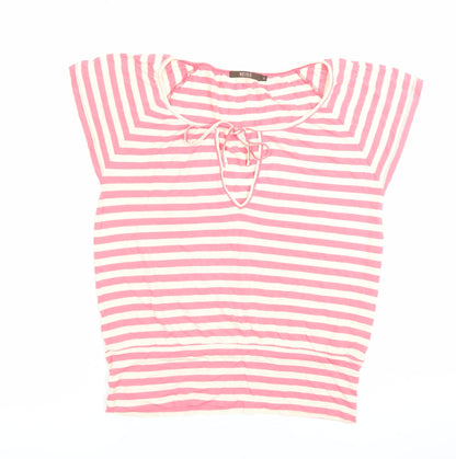 Womens UK Size M Reiss Pink Tunic Blouse