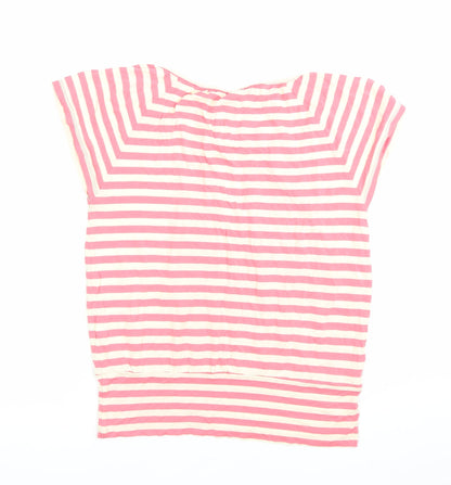 Womens UK Size M Reiss Pink Tunic Blouse