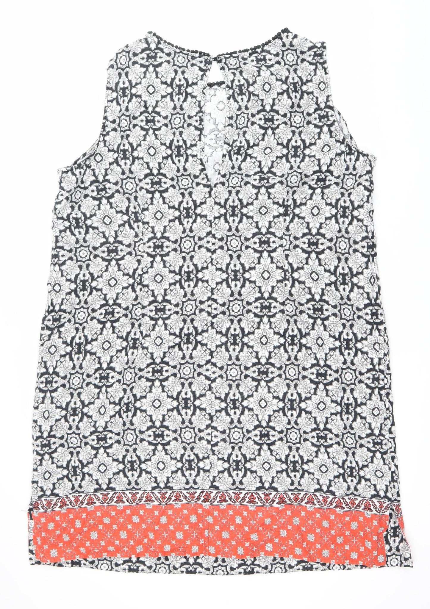JD Williams Women’s Multicoloured Plus Size 28 Sleeveless Shift Dress