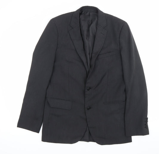 Mens UK Size 36 Fellini Traveller Regular Grey Suit Jacket
