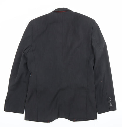 Mens UK Size 36 Fellini Traveller Regular Grey Suit Jacket