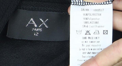 AX Paris Women’s Black Size 12 Sleeveless Bodycon Dress