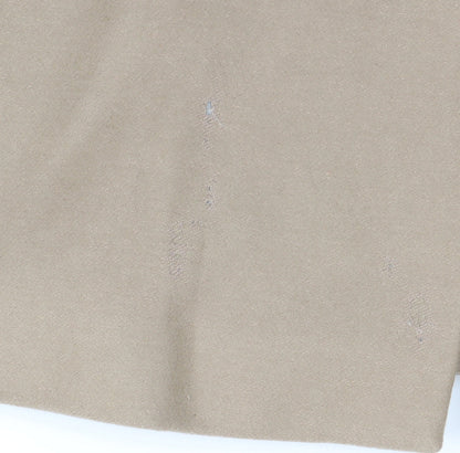 Womens UK Size 8 ASOS Beige Pea Coat