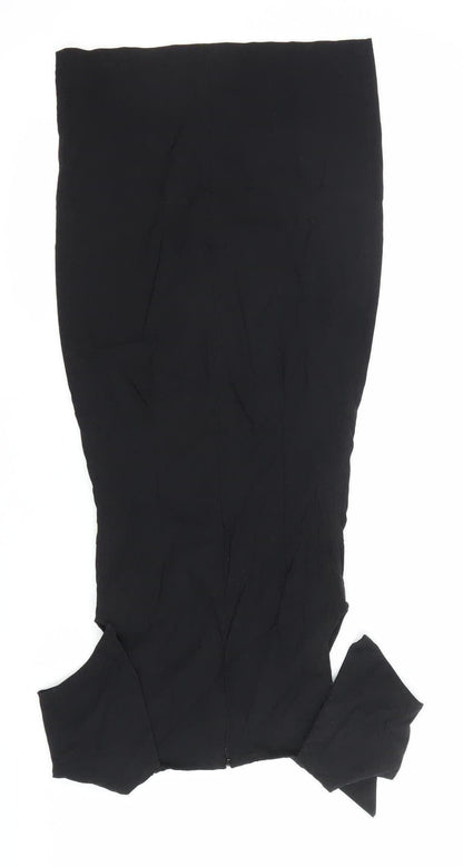 Vesper Womens Black Sheath Knee Length Stretch Dress Size 8