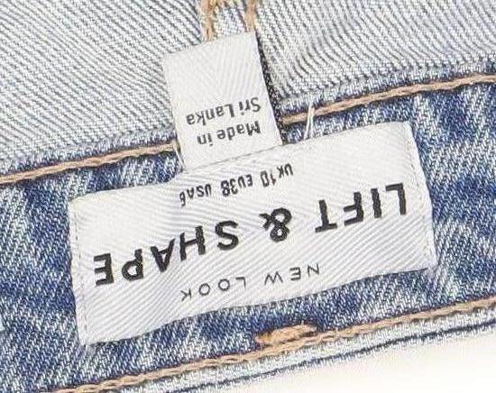 New Look Women’s Blue Lift & Shape Skinny Jeans UK 10 Regular