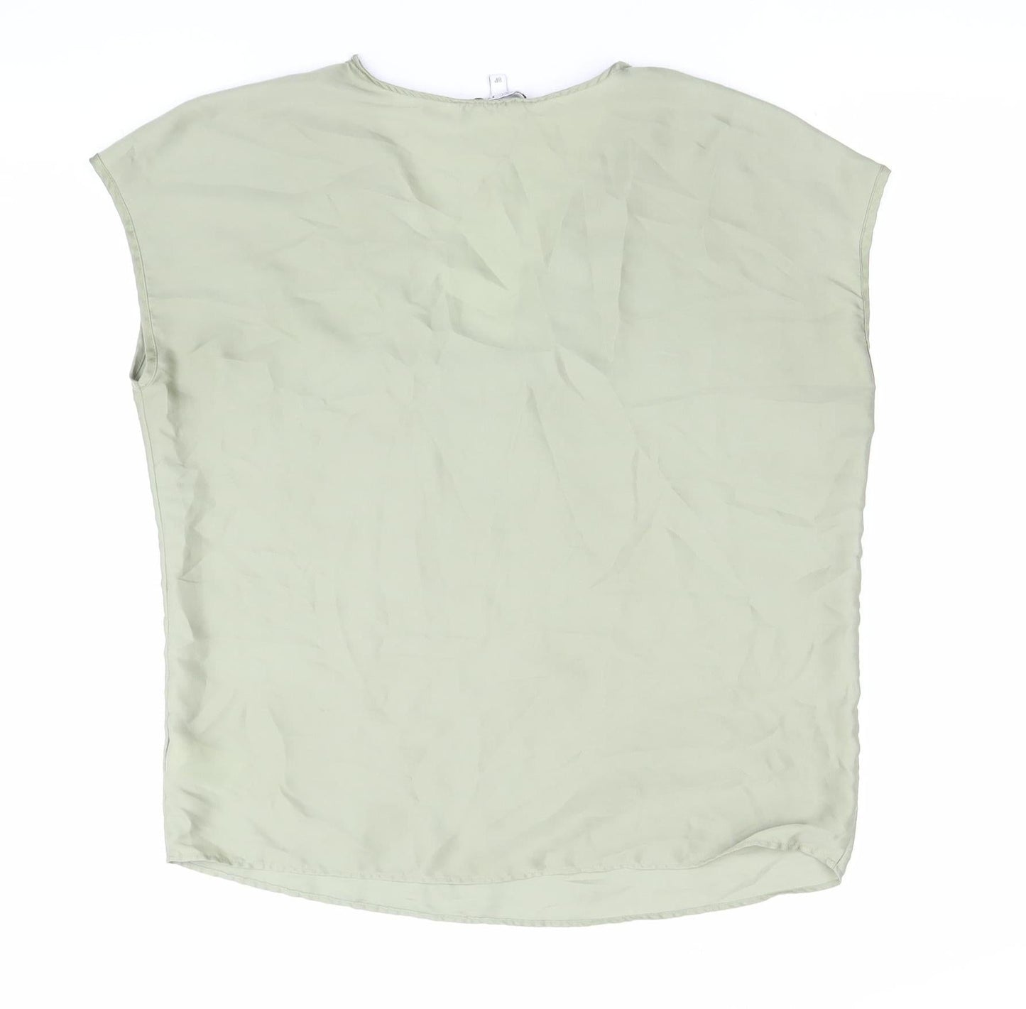 Womens UK Size 8 NEXT Green Basic Blouse