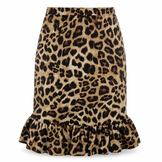 Womens UK Size M Pieces Tulip Satin Skirt