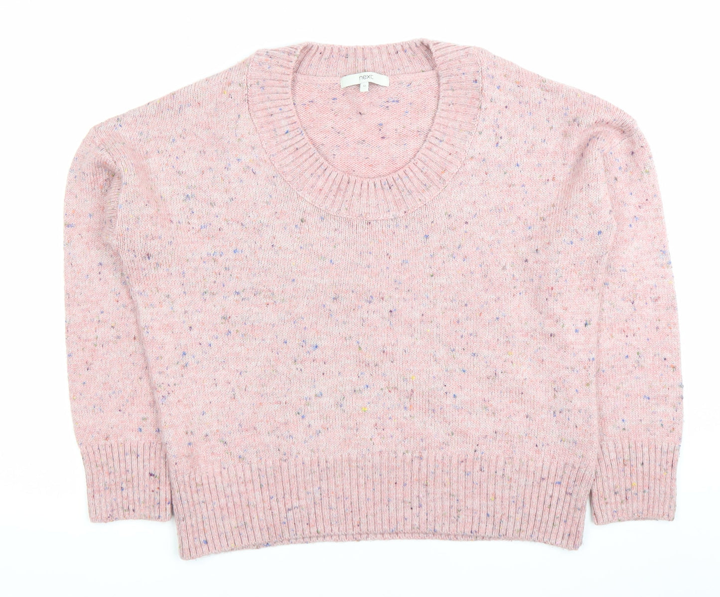 Womens UK Size 12 NEXT Pink Pullover Jumper