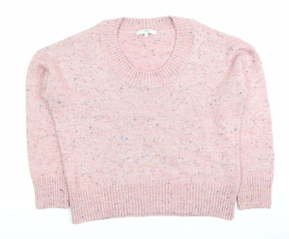 Womens UK Size 12 NEXT Pink Pullover Jumper