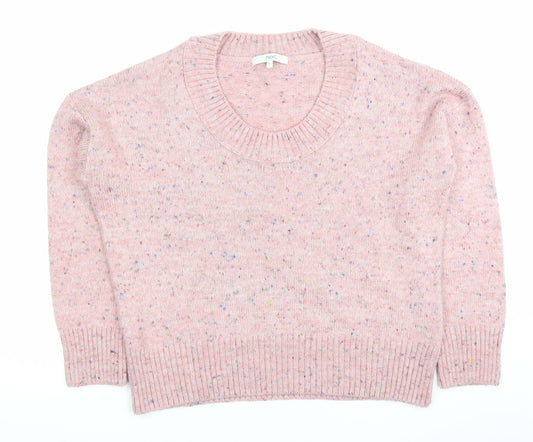 Womens UK Size 12 NEXT Pink Pullover Jumper
