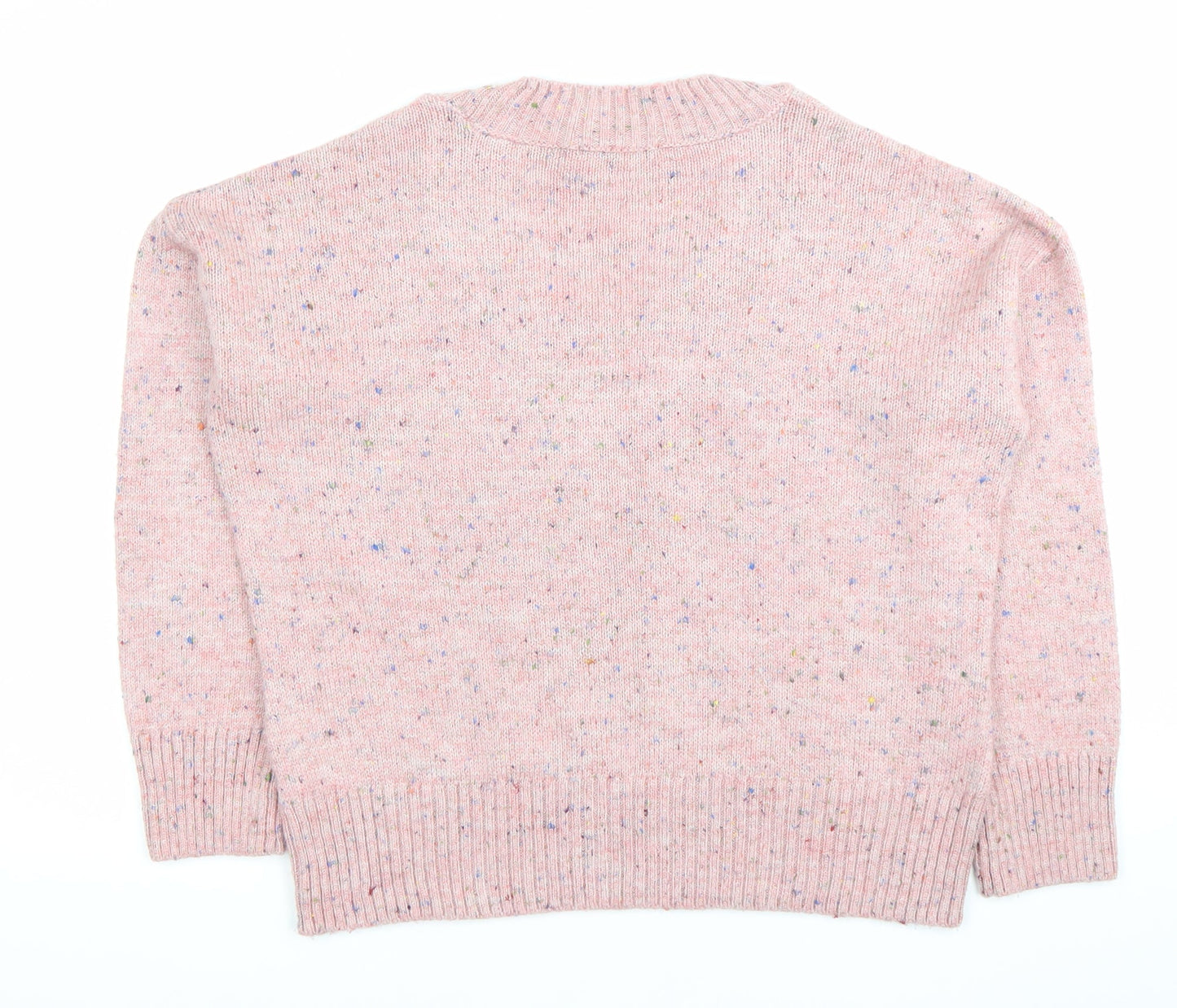 Womens UK Size 12 NEXT Pink Pullover Jumper