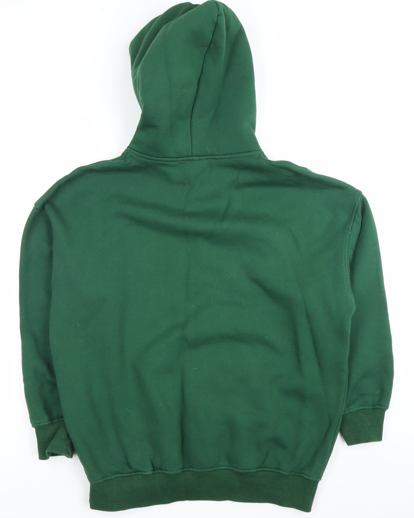 CiCi Loud & Proud Green Cotton Pullover Hoodie Women M