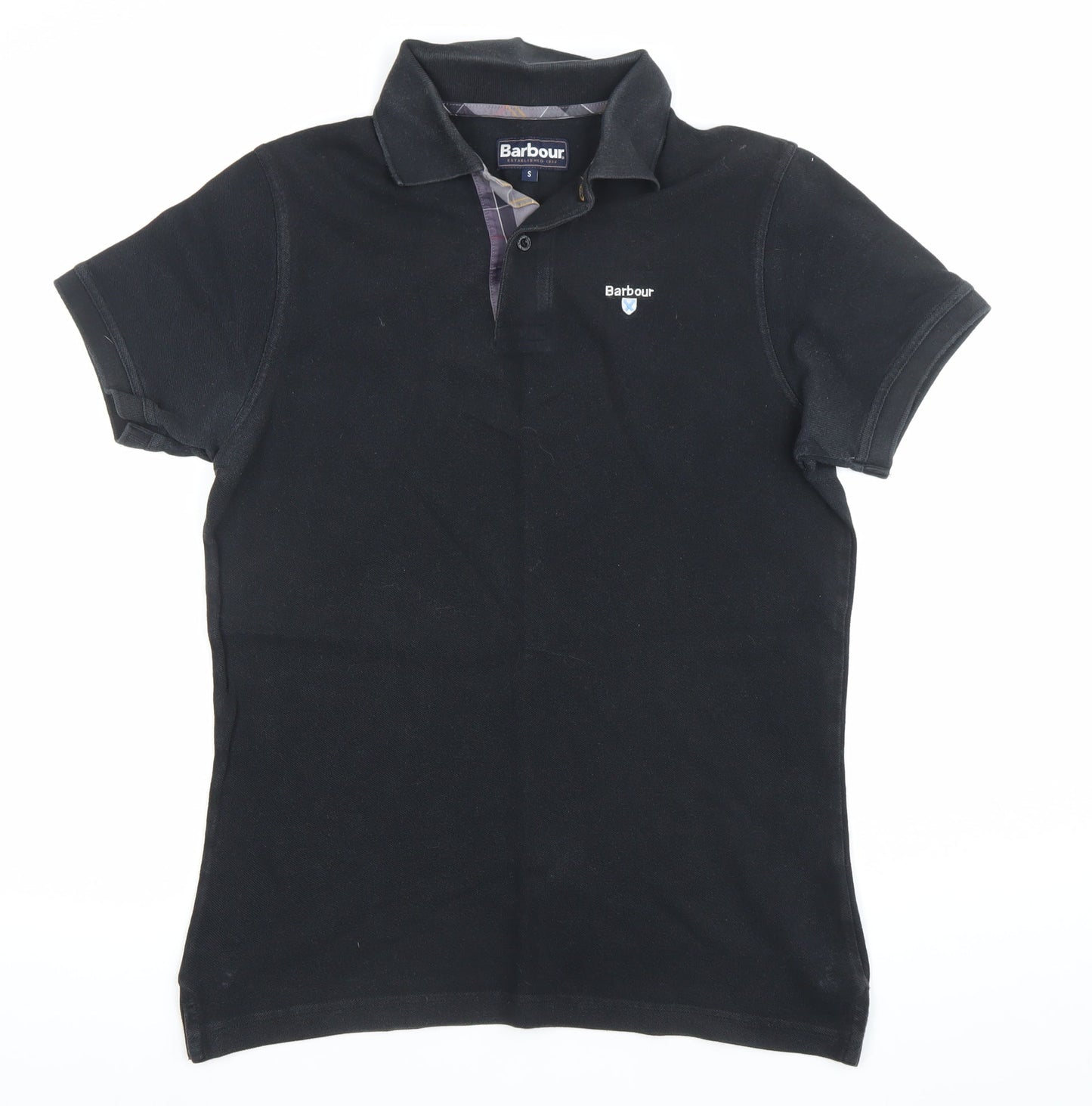 Mens UK Size S Barbour 100% Cotton Polo Shirt