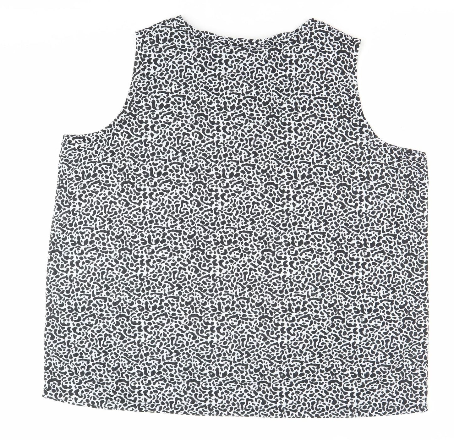 Womens UK Size 22 Marks and Spencer Multicoloured Basic Tank