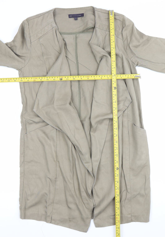 Womens UK Size 6 Plus Marks and Spencer Beige Overcoat